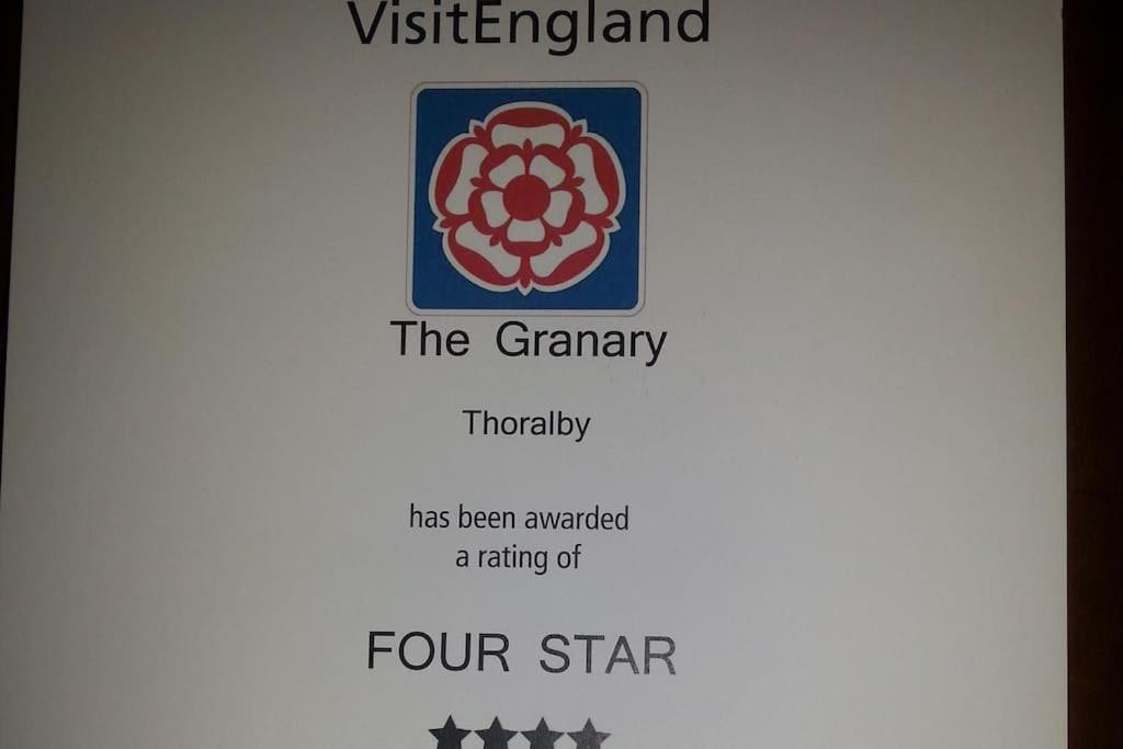 The Granary, Old Corn Mill, Yorkshire Dales Leilighet West Burton Eksteriør bilde
