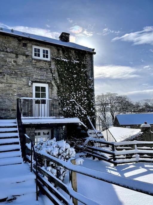 The Granary, Old Corn Mill, Yorkshire Dales Leilighet West Burton Eksteriør bilde